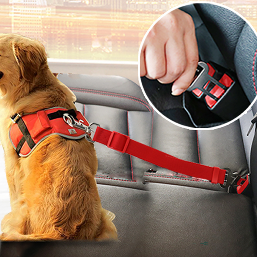 Adjustable Dog Car Safety Belt - BarkNifties
