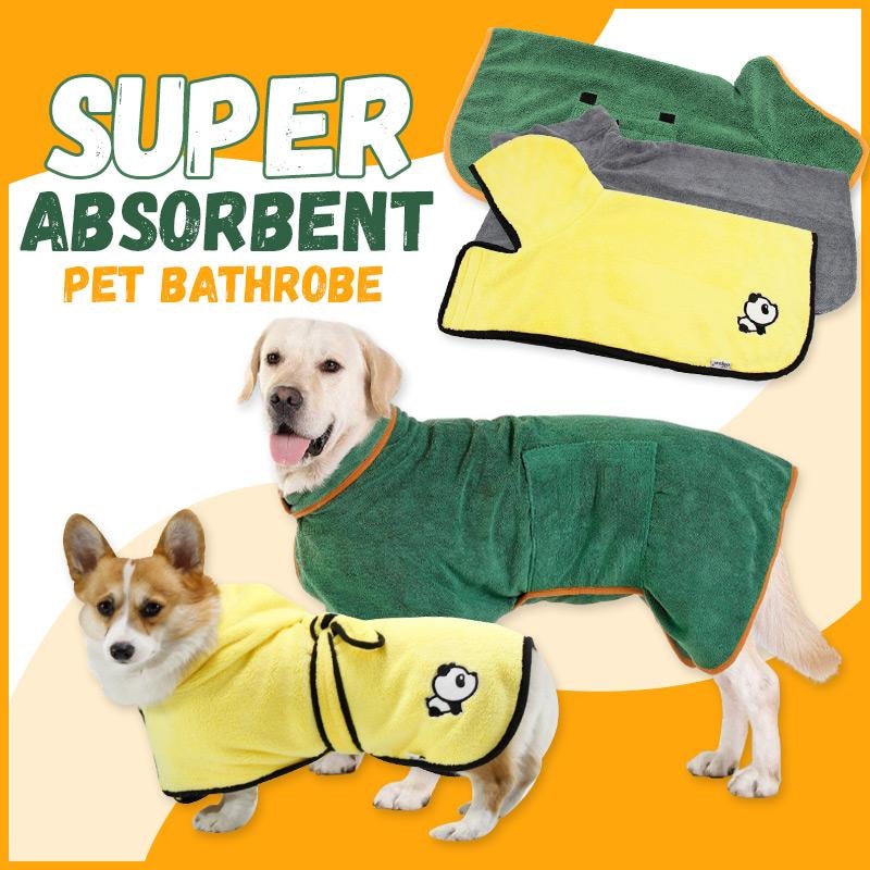 Absorbent Dog Bathrobe - BarkNifties